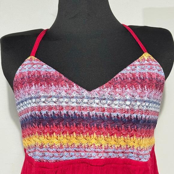 Y2K Style No Boundaries NoBo Empire Waist Tank Size Large (11-13)Spaghetti Strap - Picture 2 of 11